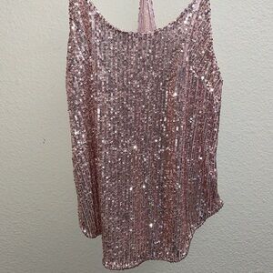Victoria Secret Rose gold sequin too small